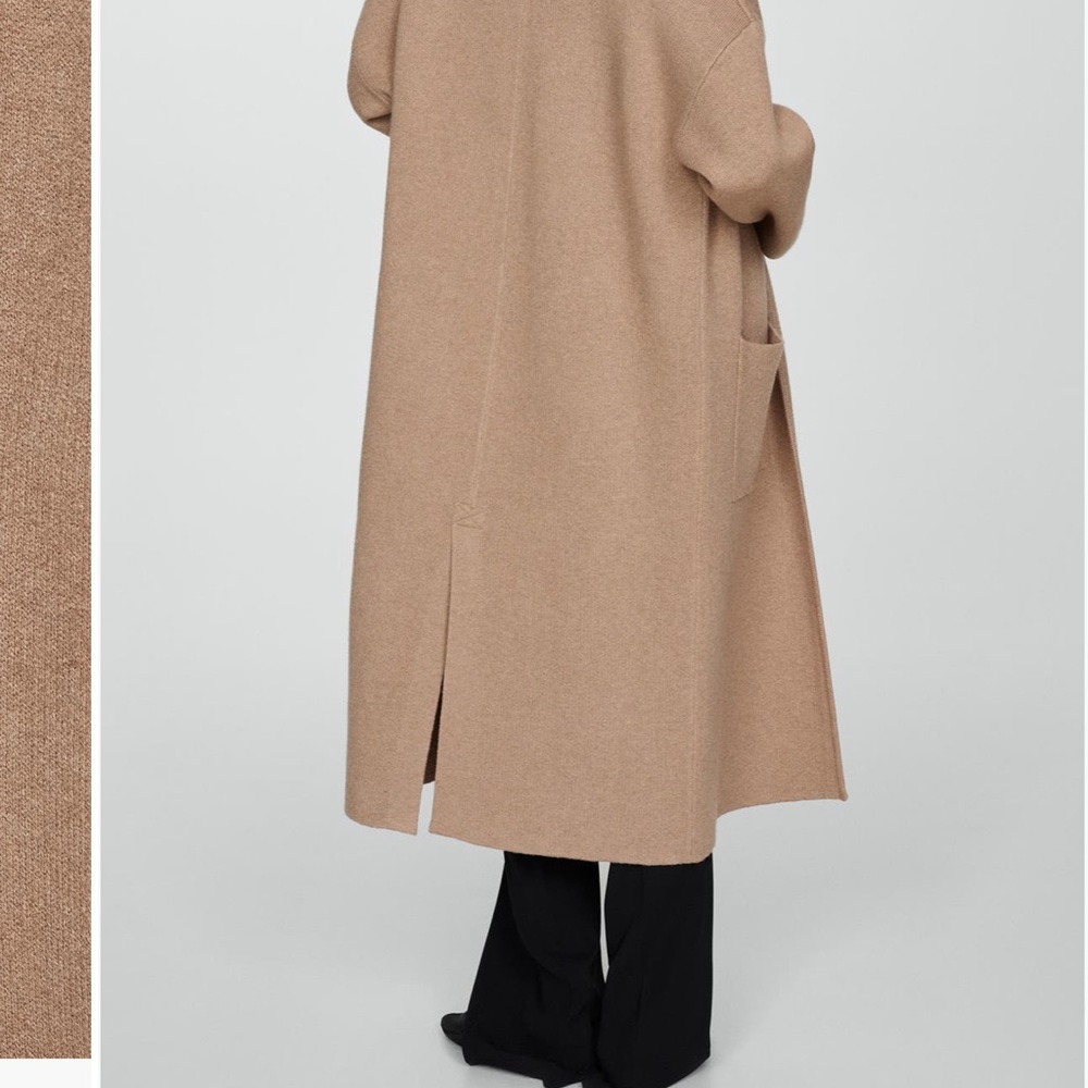 Mango Classic Knit Cape Coat
Tall - Picture 2 of 5